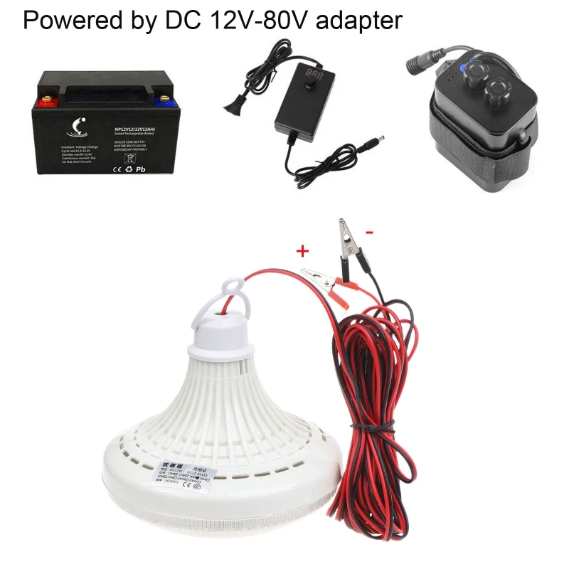 12V-80V LED Lamp Portable LED Bulb 15W 30W 45W Outdoor Camp Tent Night Fishing Hanging Light Emergency Portable Led Bulb
12V-80V LED Lamp Portable LED Bulb 15W 30W 45W Outdoor Camp Tent Night Fishing Hanging Light Emergency Portable Led Bulb