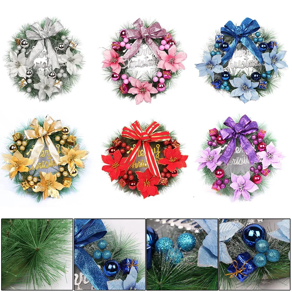 30cm Merry Christmas Tree Wreath Door Hanging Garland Wall Ornament Xmas Wreaths Garlands Plants Decor For 2022 New Year
30cm Merry Christmas Tree Wreath Door Hanging Garland Wall Ornament Xmas Wreaths Garlands Plants Decor For 2022 New Year