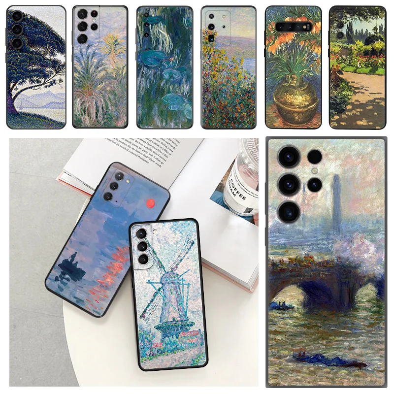 Anti-Drop Soft Phone Case For Samsung S23 Ultra 5G Claude Monet Painting Galaxy S22 Plus S21 FE S20 S10 Lite E S9 S8 Back Cover
Anti-Drop Soft Phone Case For Samsung S23 Ultra 5G Claude Monet Painting Galaxy S22 Plus S21 FE S20 S10 Lite E S9 S8 Back Cover