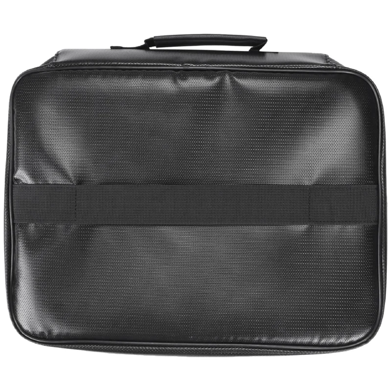 Organizer Bag Fireproof Document Bag With Lock Portable Filing Storage Box Holder For Document File Passport Certificate 
Organizer Bag Fireproof Document Bag With Lock Portable Filing Storage Box Holder For Document File Passport Certificate