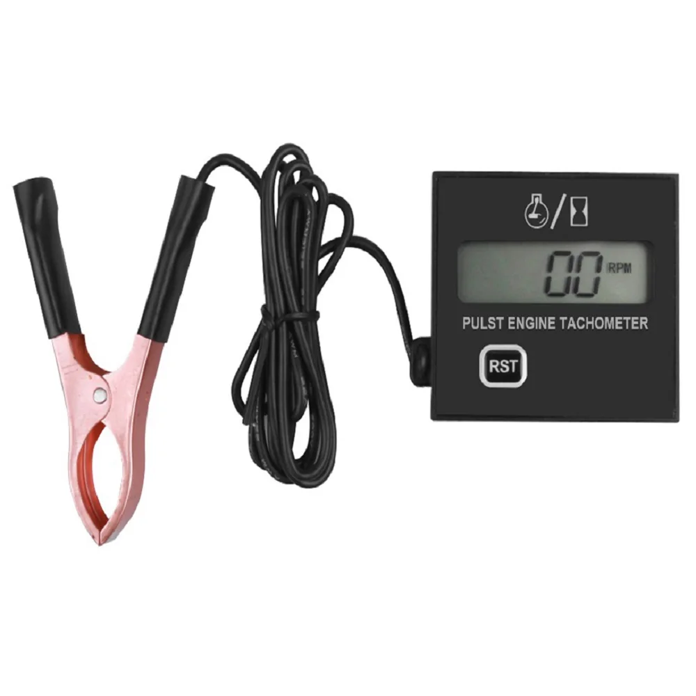 2/4 Stroke Gasoline Digital Engine Tachometer Induction Pulst Tach clip style Meter Motor Gauge Waterproof For Motorcycle
2/4 Stroke Gasoline Digital Engine Tachometer Induction Pulst Tach clip style Meter Motor Gauge Waterproof For Motorcycle