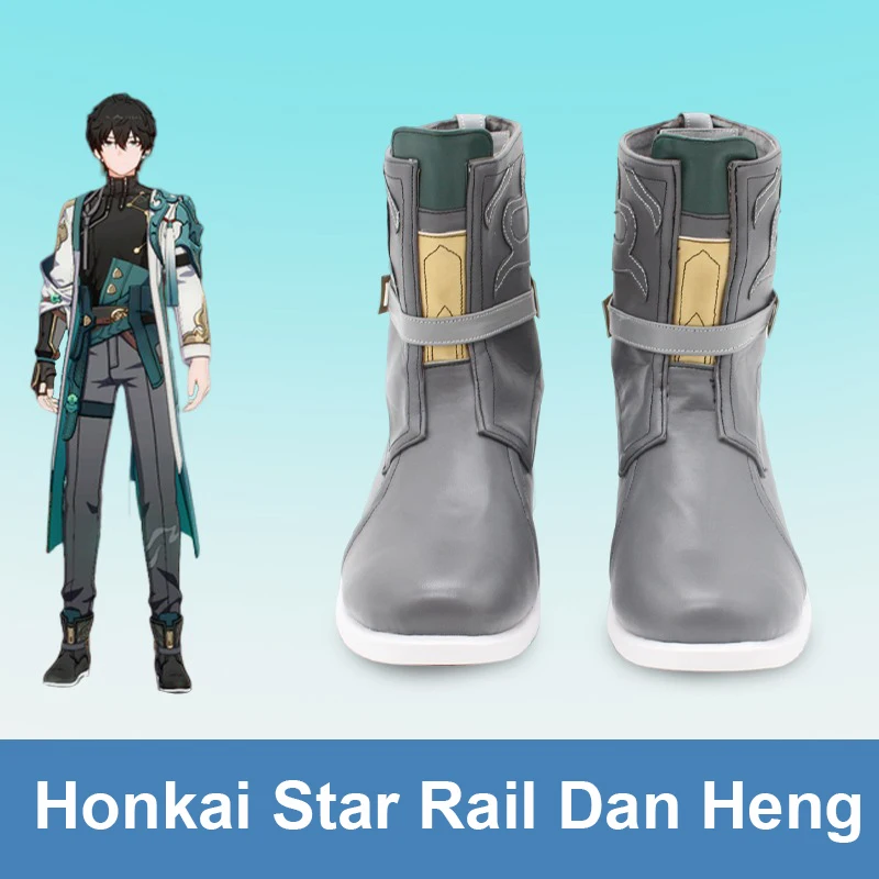 

Honkai: Star Rail Dan Heng костюмы для косплея обувь кожаные сапоги короткие трубки универсальные боевые унисекс аксессуары для ролевых игр