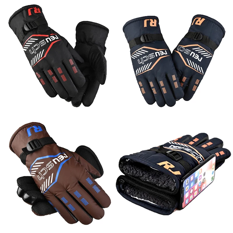 Thermal Gloves For Men Winter Outdoor Motorcycle Riding Windproof Thickening Ski Gloves
Thermal Gloves For Men Winter Outdoor Motorcycle Riding Windproof Thickening Ski Gloves