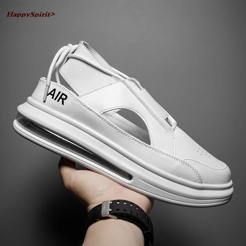 Men's Air Cushion Sandals Summer Soft Sandals High Quality Microfiber Leather Sandals Outdoor Antiskid Damping Men Roman Sandals
Men's Air Cushion Sandals Summer Soft Sandals High Quality Microfiber Leather Sandals Outdoor Antiskid Damping Men Roman Sandals