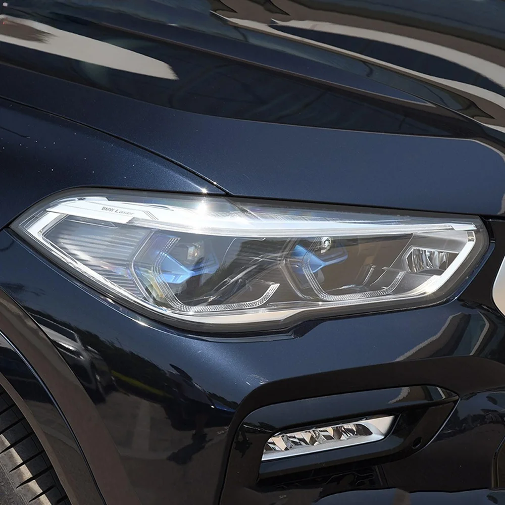 2-piece car headlight protective film headlight repair transparent black TPU sticker for BMW X6 G06 2020-accessories
2-piece car headlight protective film headlight repair transparent black TPU sticker for BMW X6 G06 2020-accessories