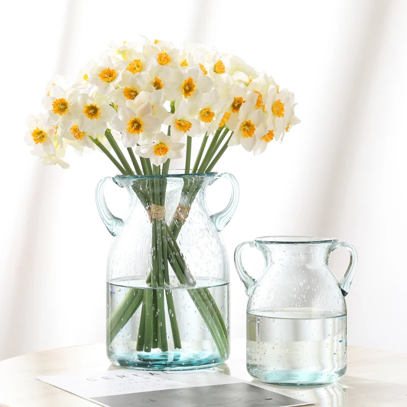 6Pcs/bunch White Artificial Narcissus Flower Bouquet Home Garden Desktop Decoration Floral Party Wedding Bridal Fake Flowers
6Pcs/bunch White Artificial Narcissus Flower Bouquet Home Garden Desktop Decoration Floral Party Wedding Bridal Fake Flowers