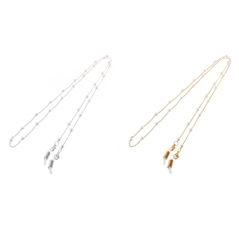 Women Sunglasses Chain Long Necklace Eyeglasses Chain Reading Glasses String Holder with Silicone Loop Girl Accessories G5AE
Women Sunglasses Chain Long Necklace Eyeglasses Chain Reading Glasses String Holder with Silicone Loop Girl Accessories G5AE