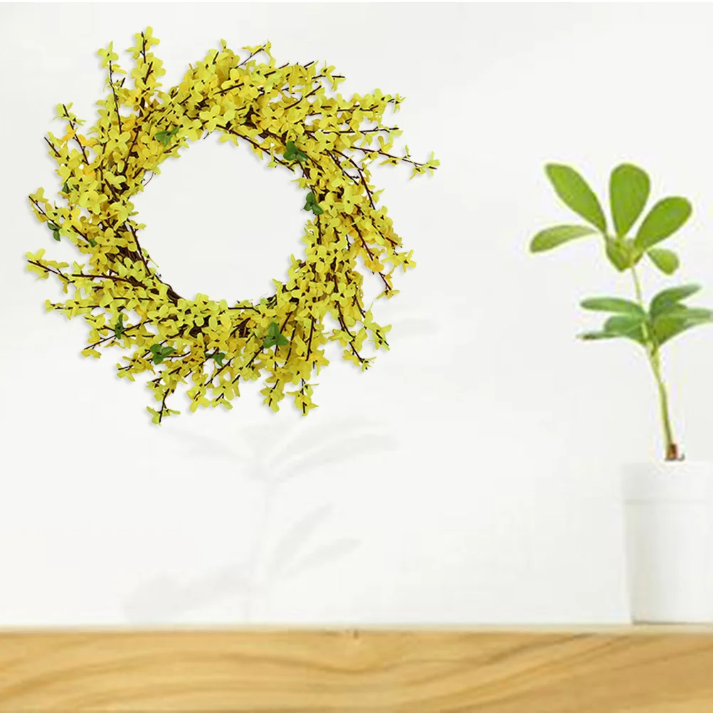 Wall Hanging Decor Yellow Jasmine Flower The Flowers Fake Forsythia Flower Wooden Floral Garland
Wall Hanging Decor Yellow Jasmine Flower The Flowers Fake Forsythia Flower Wooden Floral Garland