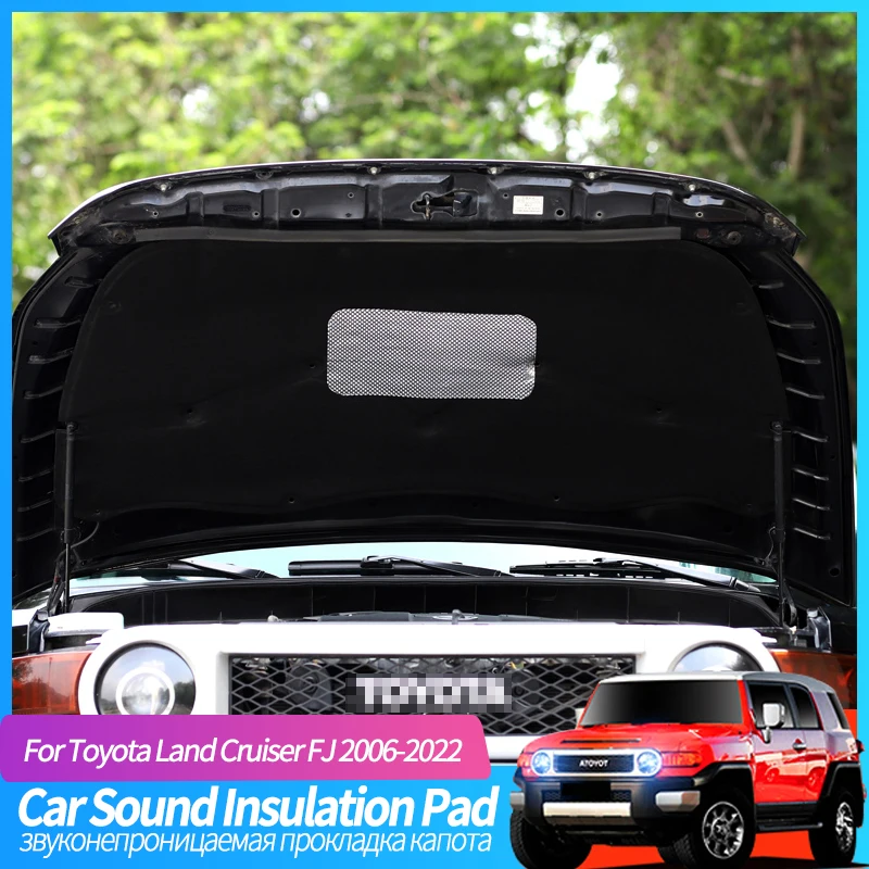 Car Hood Engine Sound Insulation Pad For Toyota Land Cruiser FJ 2006-2022 Cotton Soundproof Cover Thermal Heat Mat Accessories
Car Hood Engine Sound Insulation Pad For Toyota Land Cruiser FJ 2006-2022 Cotton Soundproof Cover Thermal Heat Mat Accessories