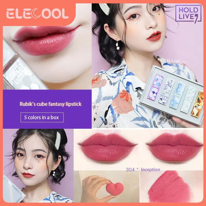 HOLD LIVE 's Fantasyland Matte Waterproof Velvet Lipstick Sexy Pigments Makeup Long Lasting Profissional Lipstick
HOLD LIVE 's Fantasyland Matte Waterproof Velvet Lipstick Sexy Pigments Makeup Long Lasting Profissional Lipstick