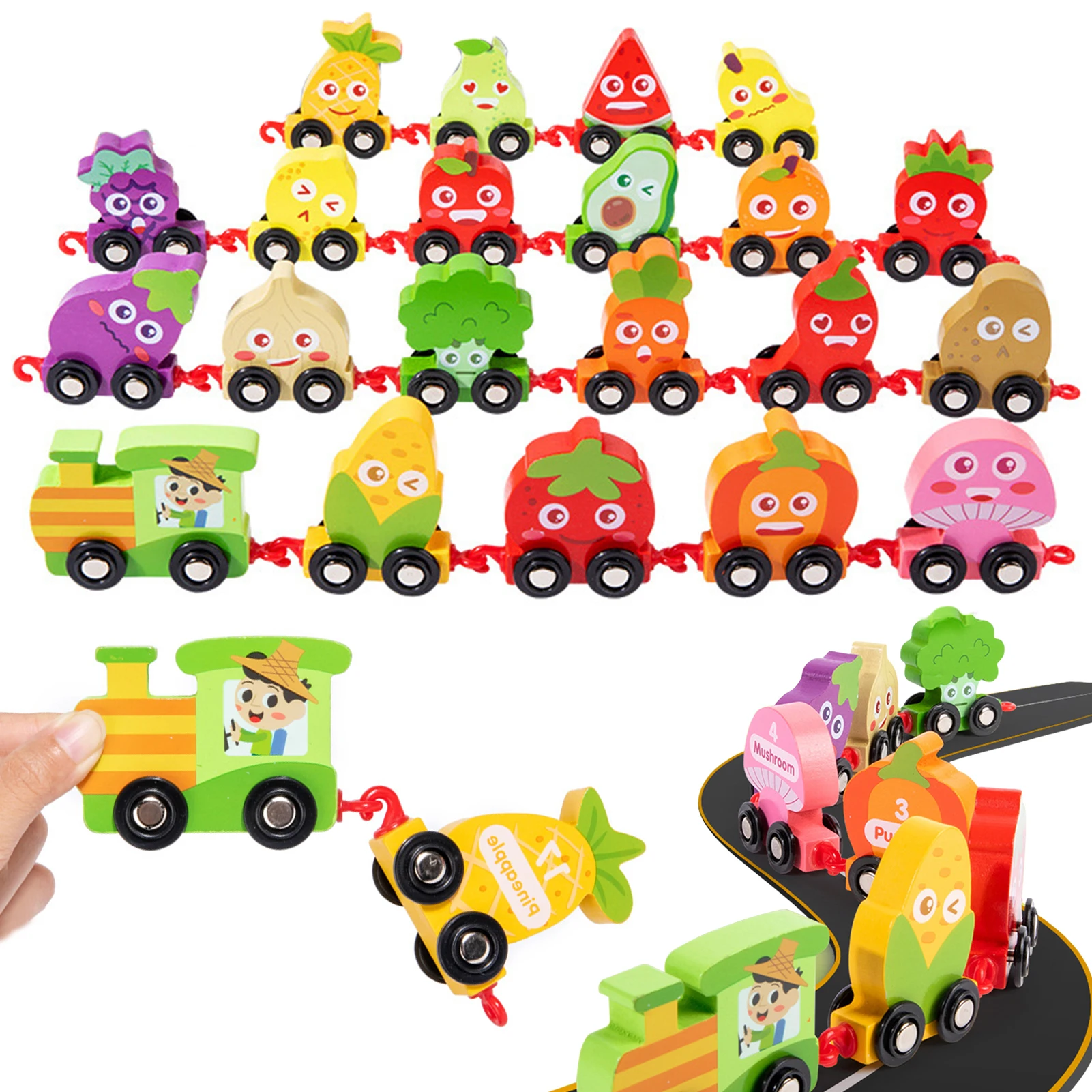 Wood Colorful Fruit Number Train Toys Toy Train Sets For Kids Letters Train Introduce Toddlers To Numbers Counting Color Fruit
Wood Colorful Fruit Number Train Toys Toy Train Sets For Kids Letters Train Introduce Toddlers To Numbers Counting Color Fruit