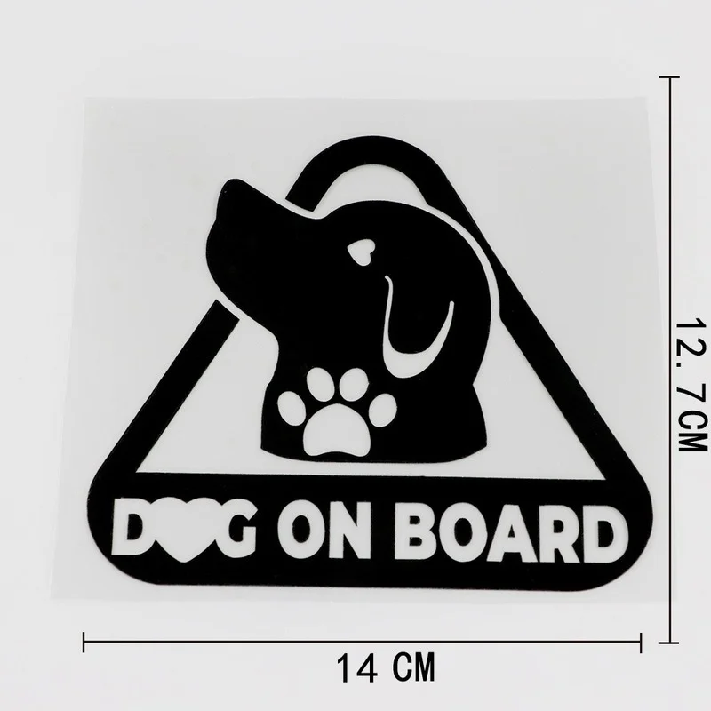 Автомобильная виниловая наклейка на борт с изображением собаки, 12,7 см * 14 см
Автомобильная виниловая наклейка на борт с изображением собаки, 12,7 см * 14 см