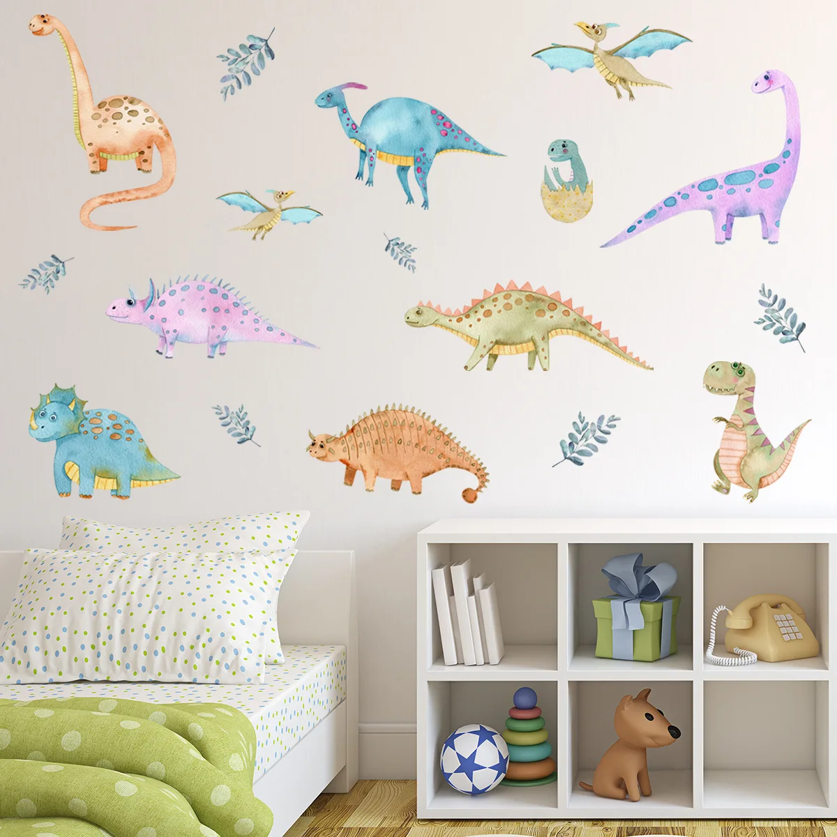 Cartoon animal dinosaur wall stickers bedroom children's room kindergarten home background wall decoration wall stickers
Cartoon animal dinosaur wall stickers bedroom children's room kindergarten home background wall decoration wall stickers