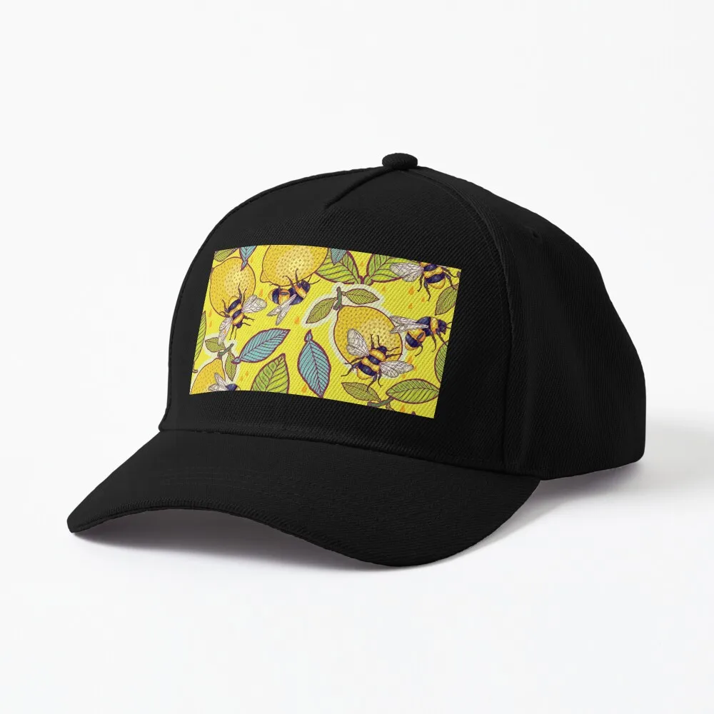 

Yellow lemon and bee garden. Cap Designed and sold by a Top Seller smalldrawing