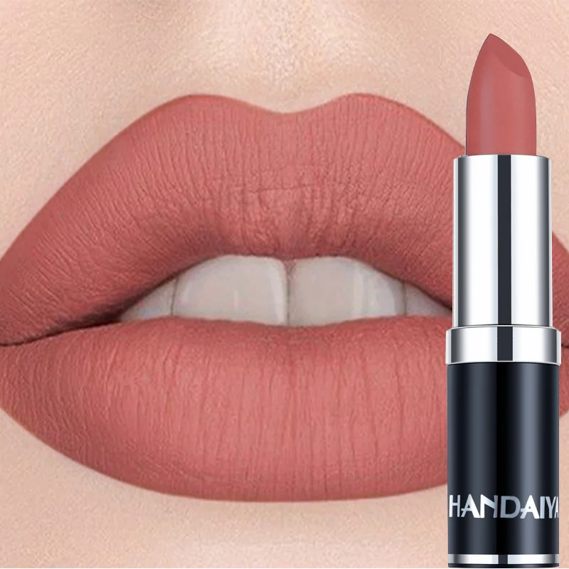 HOT 12 Colors Velvet Matte Lipsticks Soft Mist Nude Pink Lip Gloss Moisturizing Long Lasting Color Rendering Lip Stick Cosmetics
HOT 12 Colors Velvet Matte Lipsticks Soft Mist Nude Pink Lip Gloss Moisturizing Long Lasting Color Rendering Lip Stick Cosmetics