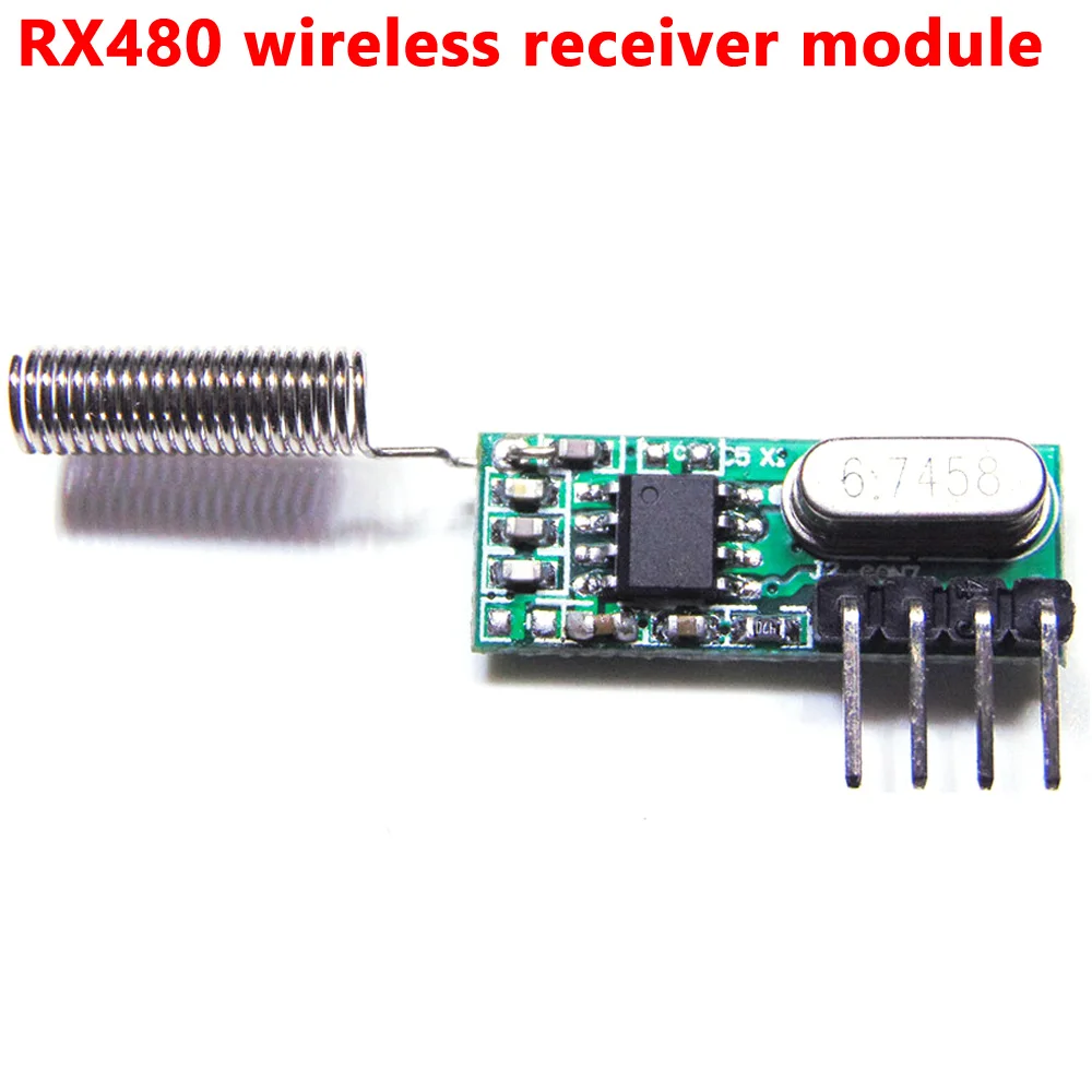 

1pcs 433Mhz RF Wireless Transmitter Module and Receiver Kit 5V DC 315MHZ Wireless For Arduino Raspberry Pi /ARM/MCU WL Diy Kit
