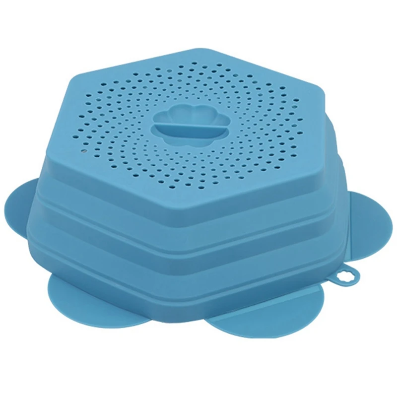 1 Set Microwave Food Cover Vented Silicone Dish Plate Lid Heat Resistant Splatter Guard
1 Set Microwave Food Cover Vented Silicone Dish Plate Lid Heat Resistant Splatter Guard