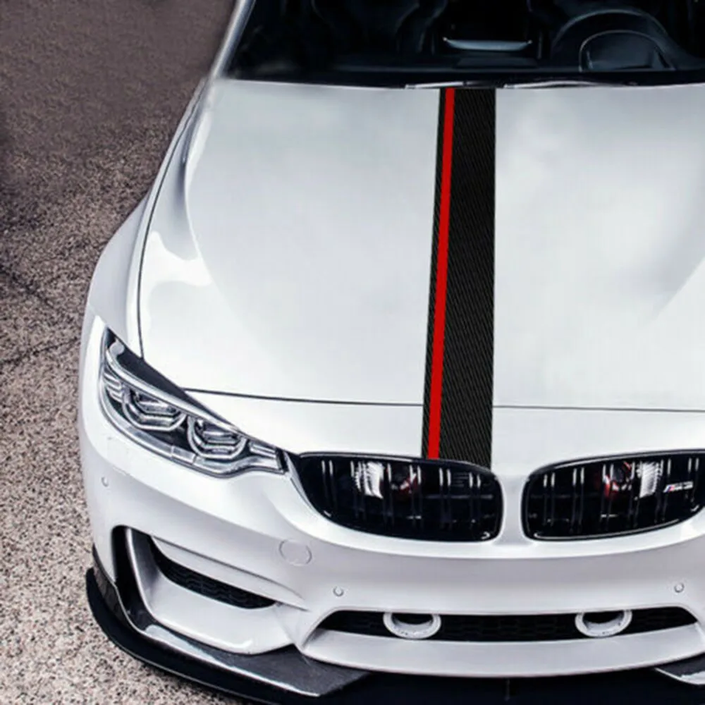 Replacement Decal Wrap Sticker Vehicle 140cm X 18cm Accessories Car Front Hood Parts Rally Racing Stripes Durable
Replacement Decal Wrap Sticker Vehicle 140cm X 18cm Accessories Car Front Hood Parts Rally Racing Stripes Durable