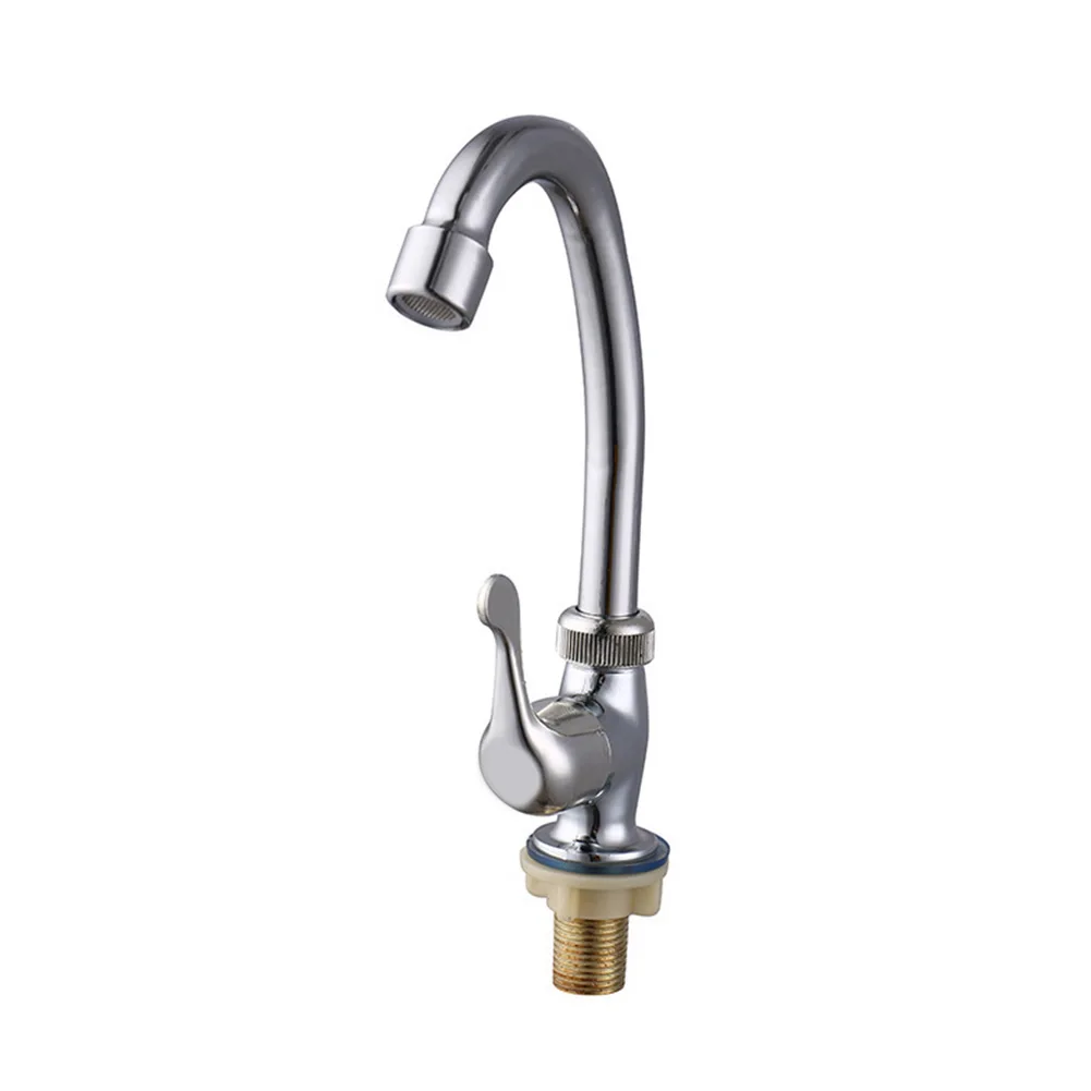High Quality Kitchen Faucet Cold Tap Accessories Plastic Steel Silver Color Single Cold Water Bathroom Accessories
High Quality Kitchen Faucet Cold Tap Accessories Plastic Steel Silver Color Single Cold Water Bathroom Accessories