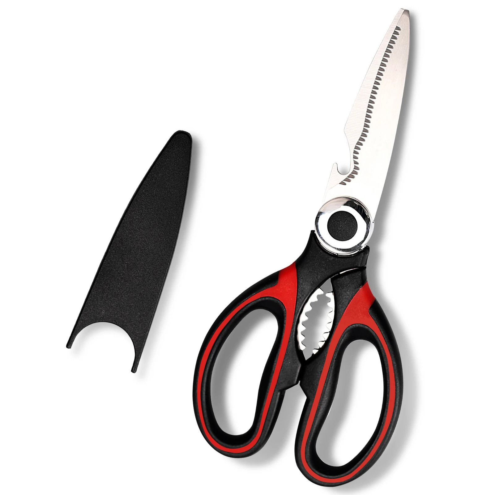 Kitchen Shears Kitchen Shears Seafood Scissors Stainless Steel Multi-function Scissors For Food Chicken Poultry Fish Pizza Herbs
Kitchen Shears Kitchen Shears Seafood Scissors Stainless Steel Multi-function Scissors For Food Chicken Poultry Fish Pizza Herbs