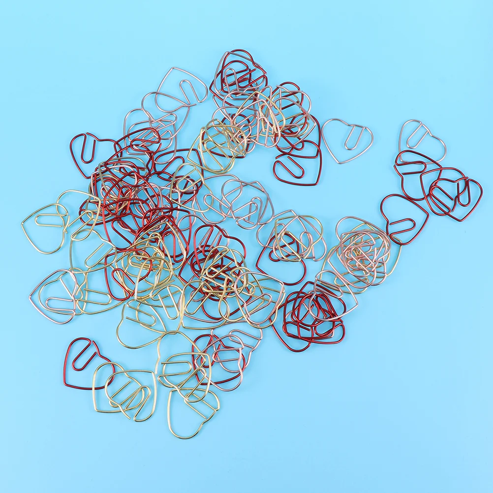 50 Pcs Clips Paper Colored Paper Clips Paper Bundle Clip Folder Binder Mini Planner Paper Clip Love Heart Binder Clip
50 Pcs Clips Paper Colored Paper Clips Paper Bundle Clip Folder Binder Mini Planner Paper Clip Love Heart Binder Clip