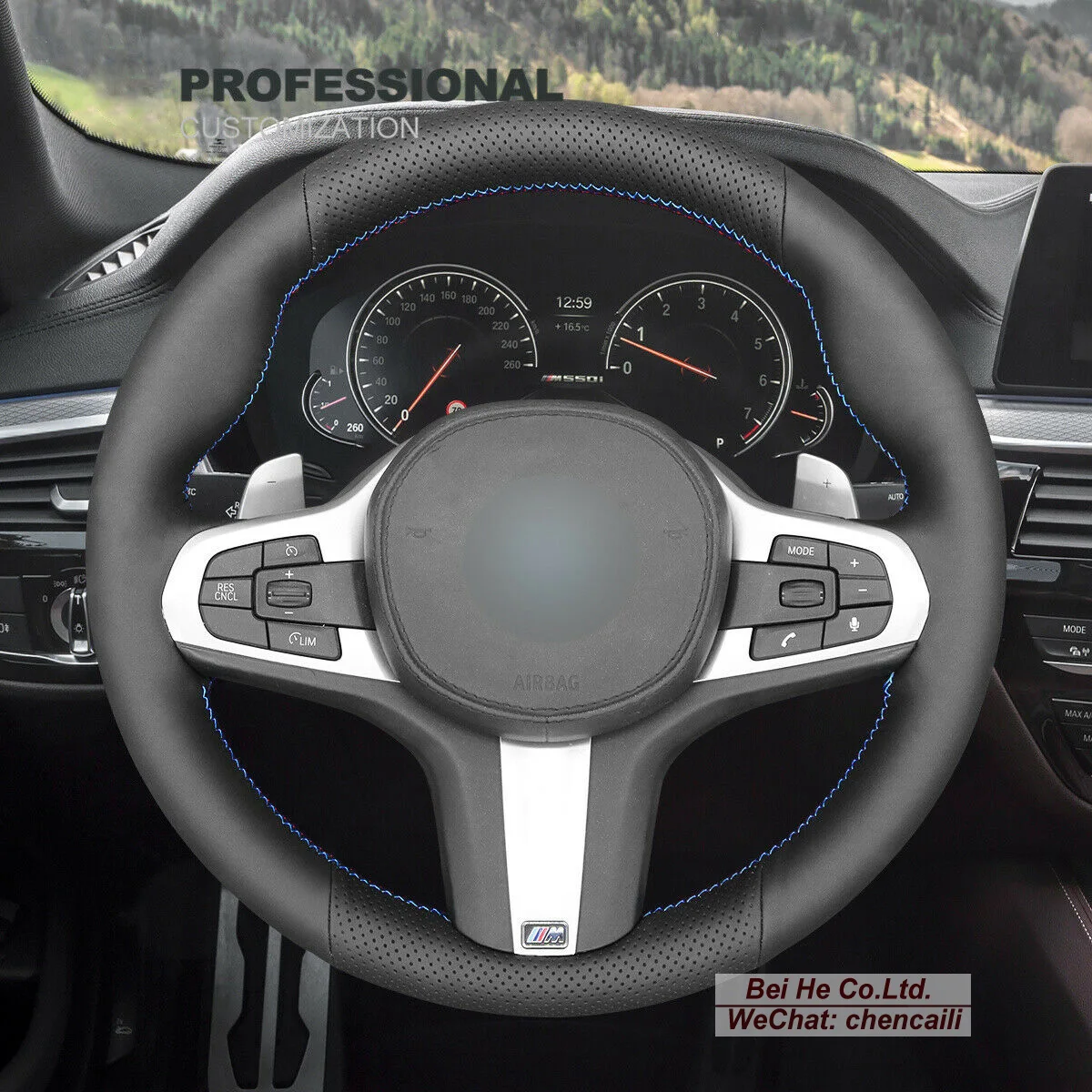 Customized Non-slip Black Leather Suede Steering Wheel Cover Wrap For Audi A5 A7 RS5 RS7 S3 Interior Accessories
Customized Non-slip Black Leather Suede Steering Wheel Cover Wrap For Audi A5 A7 RS5 RS7 S3 Interior Accessories