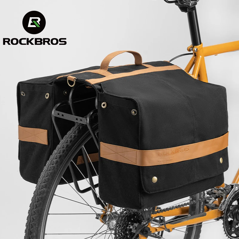 Rockbros official Rear Seat Bag Back Carrier Bag Long-distance Large Capacity Storage Retro Shelf Pack MTB Accessories
Rockbros official Rear Seat Bag Back Carrier Bag Long-distance Large Capacity Storage Retro Shelf Pack MTB Accessories