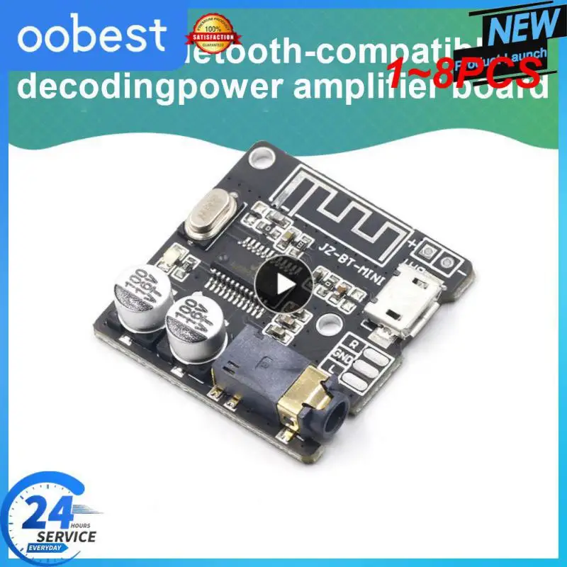 1~8PCS Audio Receiver Board 5.0 MP3 Lossless Decoder Board Wireless Stereo Music Module 3.7-5V XY-BT-Mini
1~8PCS Audio Receiver Board 5.0 MP3 Lossless Decoder Board Wireless Stereo Music Module 3.7-5V XY-BT-Mini
