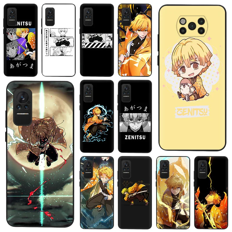 Demon Slayer Agatsuma Zenitsu Phone Case For Xiaomi Poco X3 Pro M3 5G Mi Civi X3 NFC F3 GT F1 9 8 A2 Lite CC9 9T Redmi10 Cover
Demon Slayer Agatsuma Zenitsu Phone Case For Xiaomi Poco X3 Pro M3 5G Mi Civi X3 NFC F3 GT F1 9 8 A2 Lite CC9 9T Redmi10 Cover