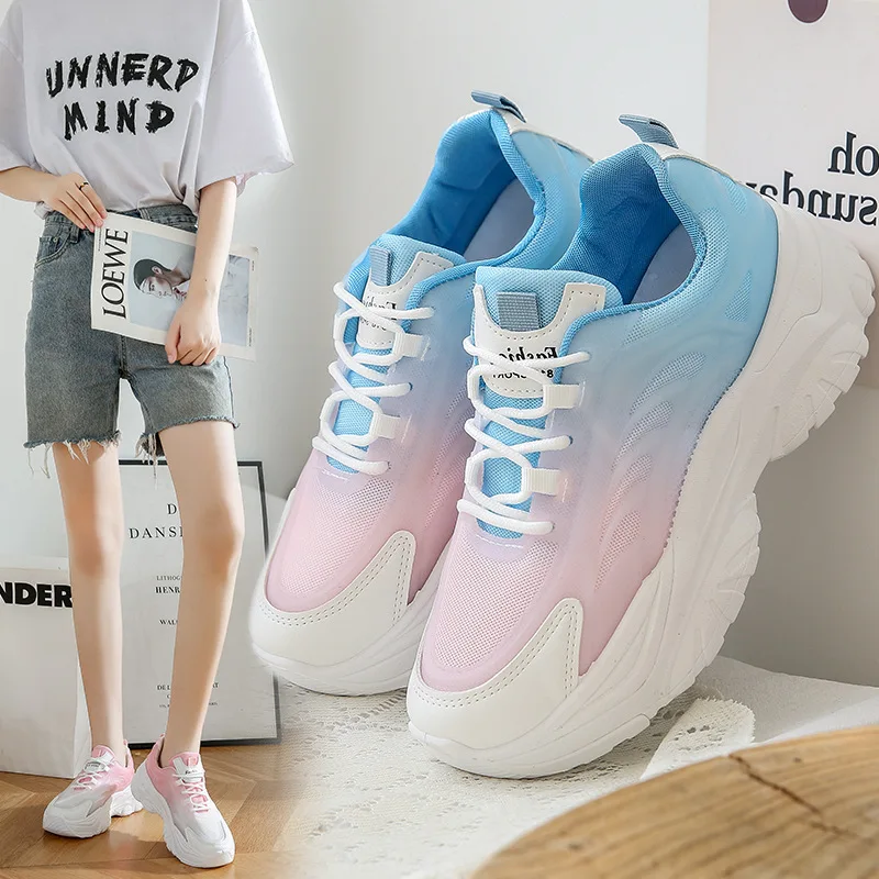 Women's Sneakers Luxury Brand Thick Sole Vulcanized Shoes Men's Fashion Retro Dad Shoes Casual Couple Sneakers
Women's Sneakers Luxury Brand Thick Sole Vulcanized Shoes Men's Fashion Retro Dad Shoes Casual Couple Sneakers