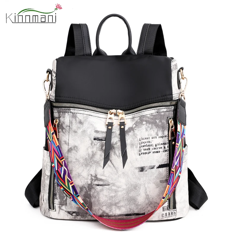 Designer Style Women's Backpack Street Graffiti Patchwork Ladies School Bags High Quality Oxford Cloth Material Casual Back Pack
Designer Style Women's Backpack Street Graffiti Patchwork Ladies School Bags High Quality Oxford Cloth Material Casual Back Pack