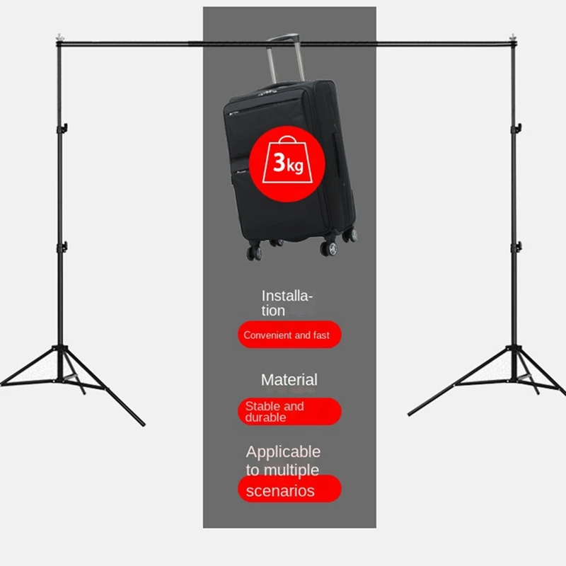2M Mobile Phone Live Broadcast Bracket Mobile Phone Camera Background Cloth Bracket Photography Background Frame
2M Mobile Phone Live Broadcast Bracket Mobile Phone Camera Background Cloth Bracket Photography Background Frame