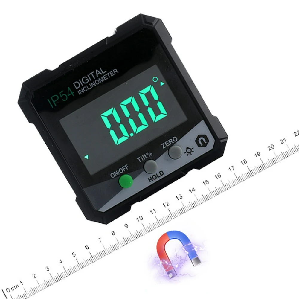 Цифровой Инклинометр IP54 4*90 °, угловой транспортир с подсветкой, транспортир, измеритель наклона, односторонний магнитный электронный Гониометр
Цифровой Инклинометр IP54 4*90 °, угловой транспортир с подсветкой, транспортир, измеритель наклона, односторонний магнитный электронный Гониометр