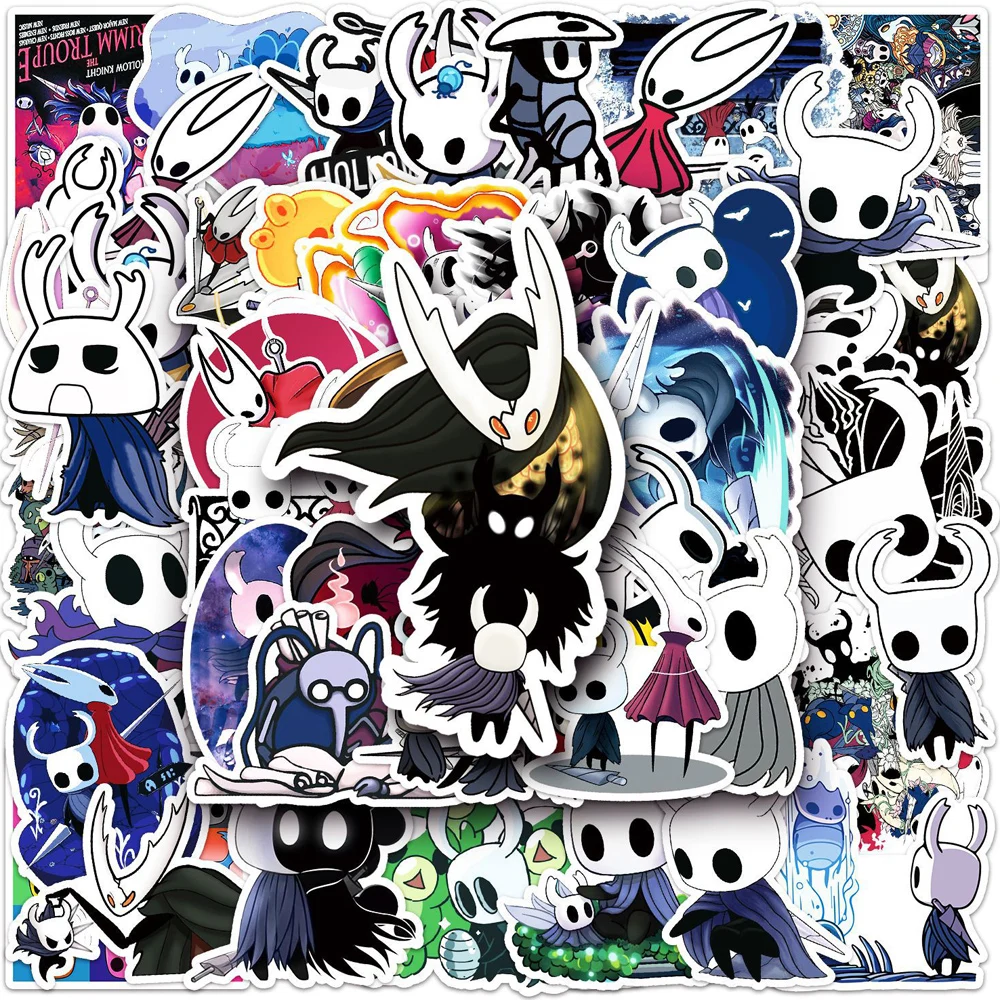 10/30/50PCS Game Hollow Knight Cartoon Stickers Skateboard Notebook Laptop Graffiti Luggage Waterproof Anime Sticker Kids Toy
10/30/50PCS Game Hollow Knight Cartoon Stickers Skateboard Notebook Laptop Graffiti Luggage Waterproof Anime Sticker Kids Toy