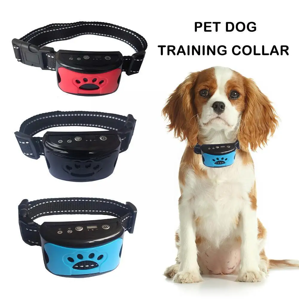 

Automatic Anti Barking Dog Collar Effective Tone Vibration Dog Stop Trainer Collar Waterproof Dog Rechargeable Bark Barking E2m8