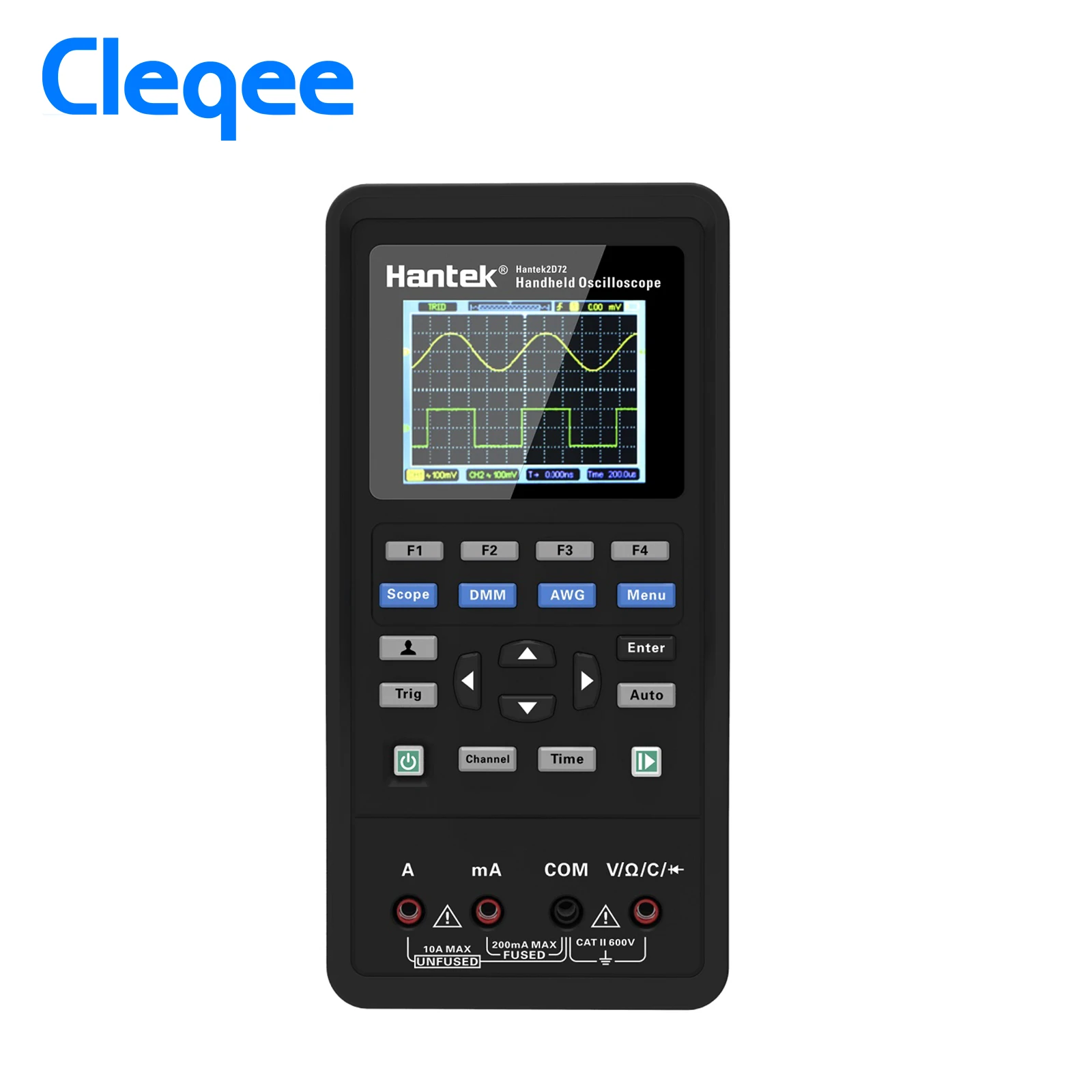 3 Multimeter USB Portable 2 Channels 70MHz 250MSa/s Multifunction Tester Hantek 2C72 Digital Oscilloscope
3 Multimeter USB Portable 2 Channels 70MHz 250MSa/s Multifunction Tester Hantek 2C72 Digital Oscilloscope