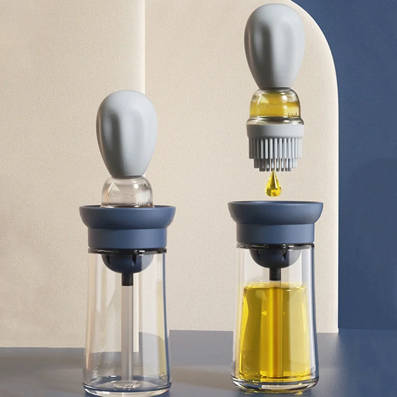 180ml Kitchen Silicone Oil Bottle Baking Barbecue Grill Oil Brush Dispenser Pastry Steak Oil Brushes Kitchen Baking BBQ Tool
180ml Kitchen Silicone Oil Bottle Baking Barbecue Grill Oil Brush Dispenser Pastry Steak Oil Brushes Kitchen Baking BBQ Tool
