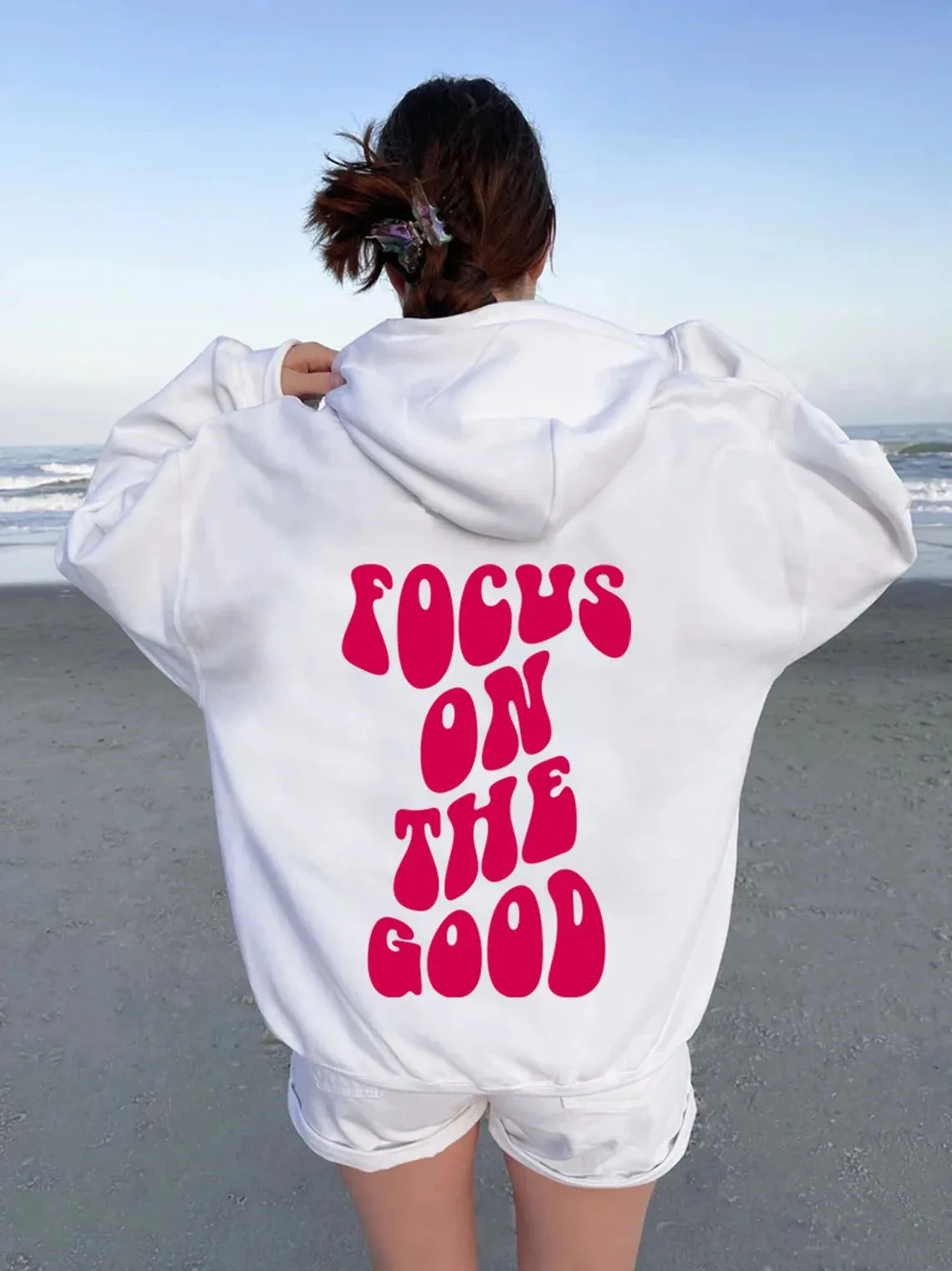 Focus On The Good Saying Aesthetic Hoodie graphic women fashion funny grunge tumblr hipster cotton autumn spring pullovers tops
Focus On The Good Saying Aesthetic Hoodie graphic women fashion funny grunge tumblr hipster cotton autumn spring pullovers tops
