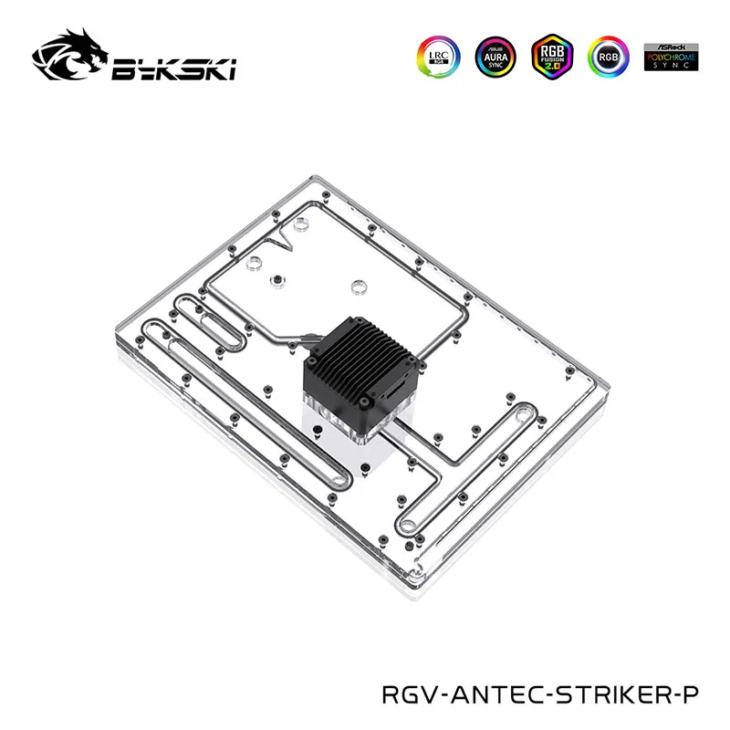 Bykski резервуар для воды для Antec Striker компьютерный чехол, прозрачная пластина, акриловый бак для водного охлаждения, RGV-Antec-Striker-P
Bykski резервуар для воды для Antec Striker компьютерный чехол, прозрачная пластина, акриловый бак для водного охлаждения, RGV-Antec-Striker-P
