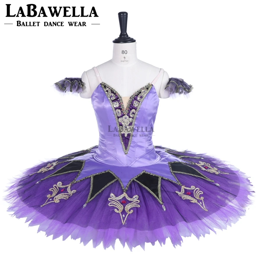 

Professional Ballet Tutu Pancake Girls Platter Classical Ballet Tutus For Women Ballerina purple Fairy Lilac BT9260