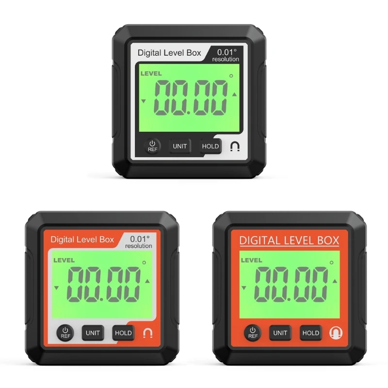 Digital Angles Finder & ElectronicLevel 3-in-1 Digital Level/Protractors/Inclinometer/Angles Gauges Magnetic Level Box Dropship
Digital Angles Finder & ElectronicLevel 3-in-1 Digital Level/Protractors/Inclinometer/Angles Gauges Magnetic Level Box Dropship