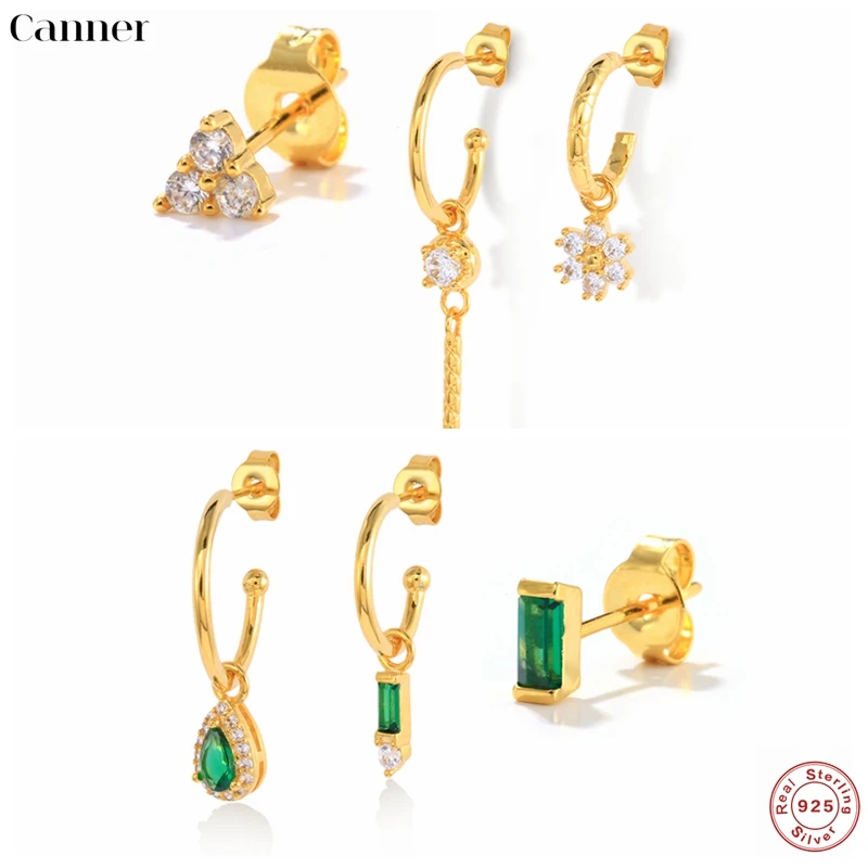 CANNER 3pcs/set Geometric Stud Earrings Set for Women Vintage Charming Circle Huggies Earrings Brincos 2022 Trend Y2k Jewelry
CANNER 3pcs/set Geometric Stud Earrings Set for Women Vintage Charming Circle Huggies Earrings Brincos 2022 Trend Y2k Jewelry