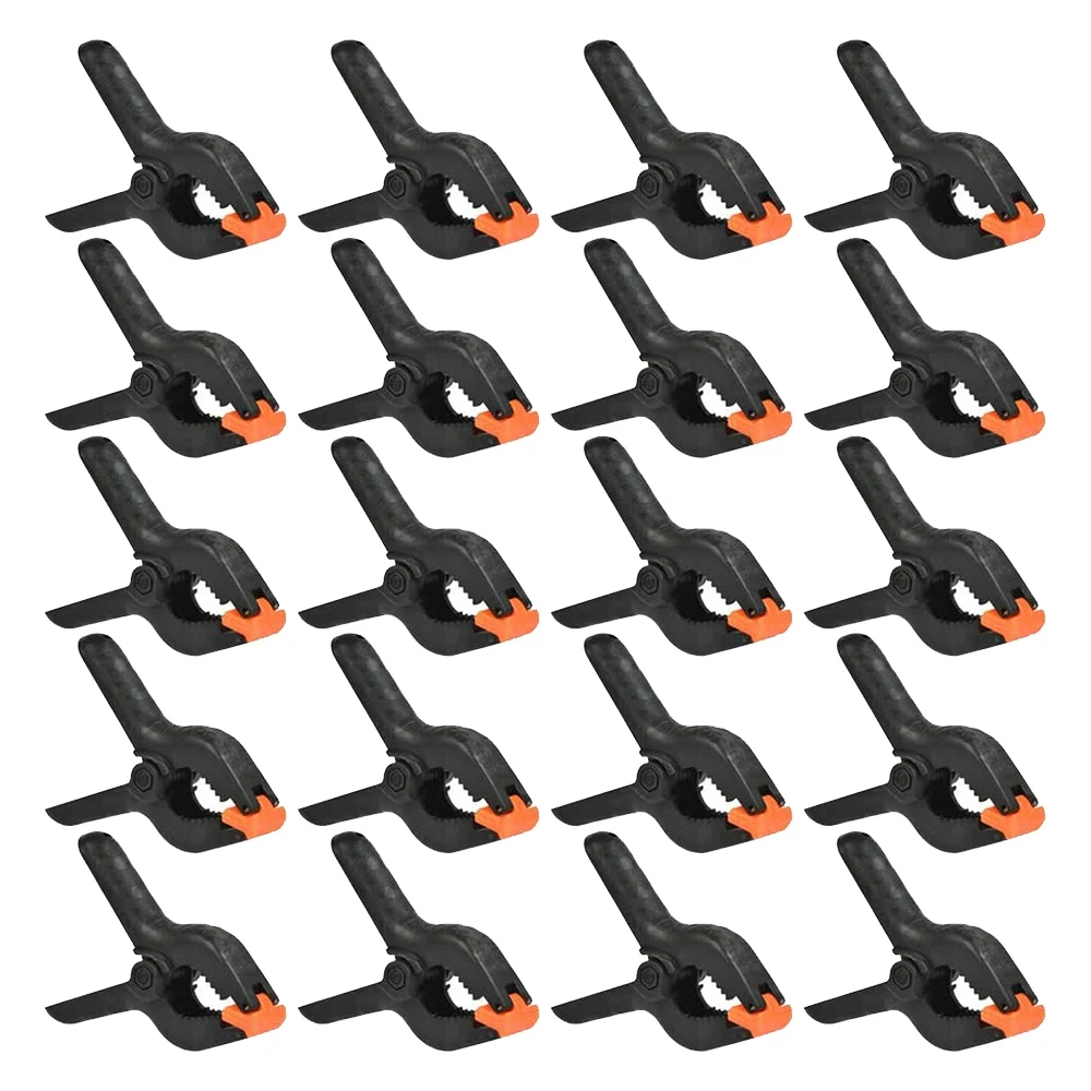 20 Pcs Strong Gripper,Nylon Spring Clamps Clips Traceless Clamps for Home Improvement,Wood Working,Photography Studios
20 Pcs Strong Gripper,Nylon Spring Clamps Clips Traceless Clamps for Home Improvement,Wood Working,Photography Studios