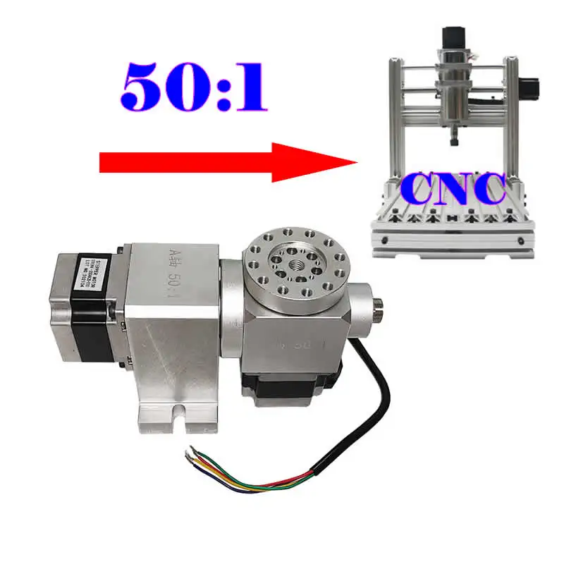 LY CNC вращающаяся ось редуктор привода-замедлителя 4-й 5-й вращающаяся ось разделительная головка для мини-фрезерного станка с ЧПУ соотношени...
LY CNC вращающаяся ось редуктор привода-замедлителя 4-й 5-й вращающаяся ось разделительная головка для мини-фрезерного станка с ЧПУ соотношени...