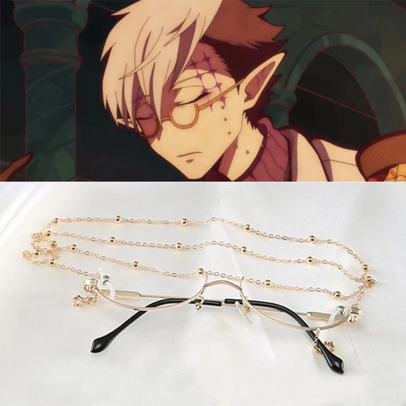 Anime Toilet-bound Hanako Kun Tsuchigomori Cosplay Glasses Half-frame Glasses Non-lens Metal Eyeglasses Frames
Anime Toilet-bound Hanako Kun Tsuchigomori Cosplay Glasses Half-frame Glasses Non-lens Metal Eyeglasses Frames