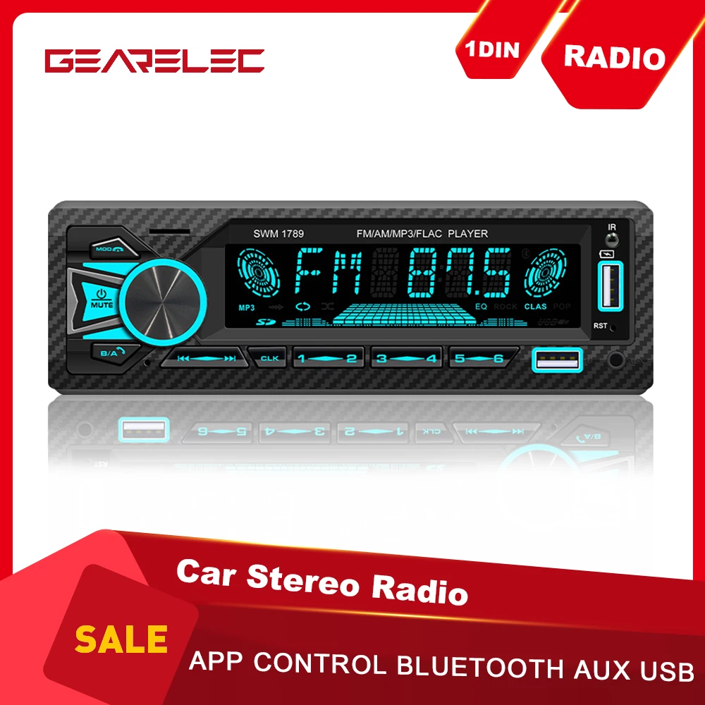 Автомагнитола 1Din, стерео, SWM 1789, управление через приложение, Bluetooth, AUX вход, TF, USB-порт для зарядки, однодиновое головное устройство с функцией ...
Автомагнитола 1Din, стерео, SWM 1789, управление через приложение, Bluetooth, AUX вход, TF, USB-порт для зарядки, однодиновое головное устройство с функцией ...