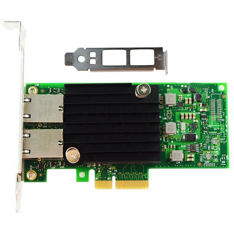 Сетевая карта PCI-E X4 X550-T2 с двумя портами 10GRJ45, 10-гигабитная Серверная сетевая карта, двухпортовый сетевой адаптер RJ45
Сетевая карта PCI-E X4 X550-T2 с двумя портами 10GRJ45, 10-гигабитная Серверная сетевая карта, двухпортовый сетевой адаптер RJ45