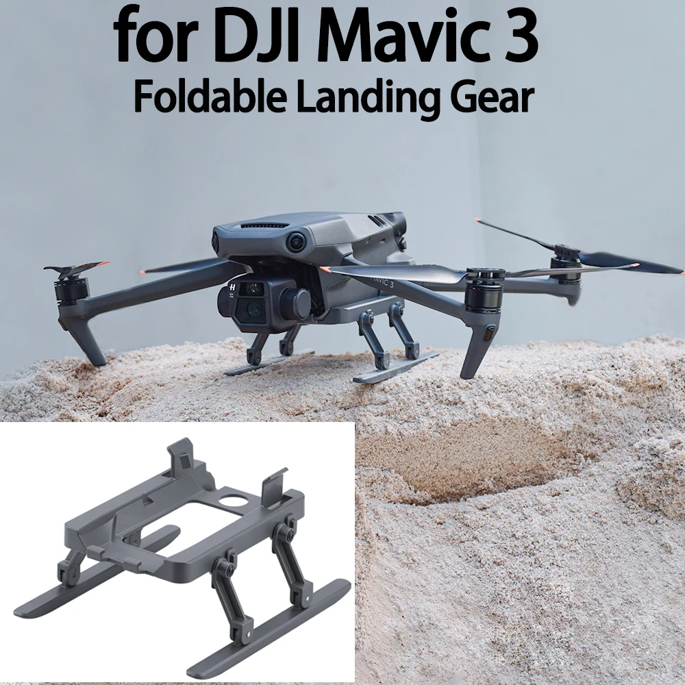 Extension Landing Gear for DJI Mavic 3 Drone Portable Landing Bracket Quick Release Heighten Leg for DJI Mavic 3 Accessories
Extension Landing Gear for DJI Mavic 3 Drone Portable Landing Bracket Quick Release Heighten Leg for DJI Mavic 3 Accessories