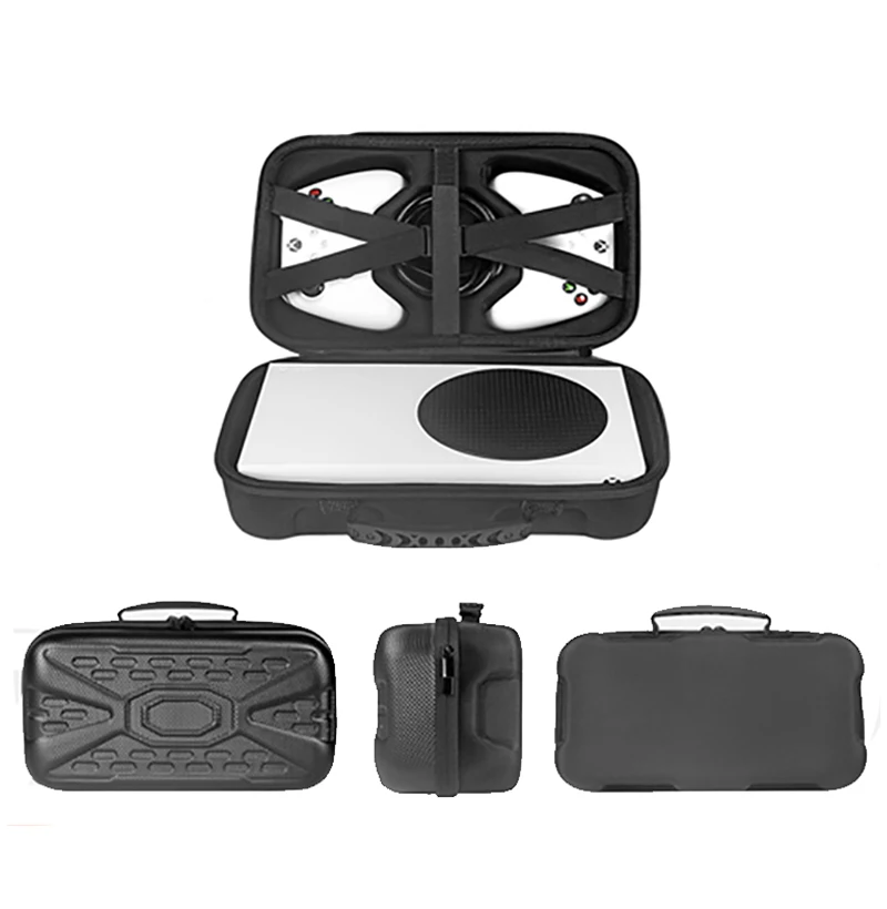 For Xbox Series S Case Storage Carry Bag Game Console Storage Bag Case Pouch Games Accessories Protective Storage Pockets 
For Xbox Series S Case Storage Carry Bag Game Console Storage Bag Case Pouch Games Accessories Protective Storage Pockets