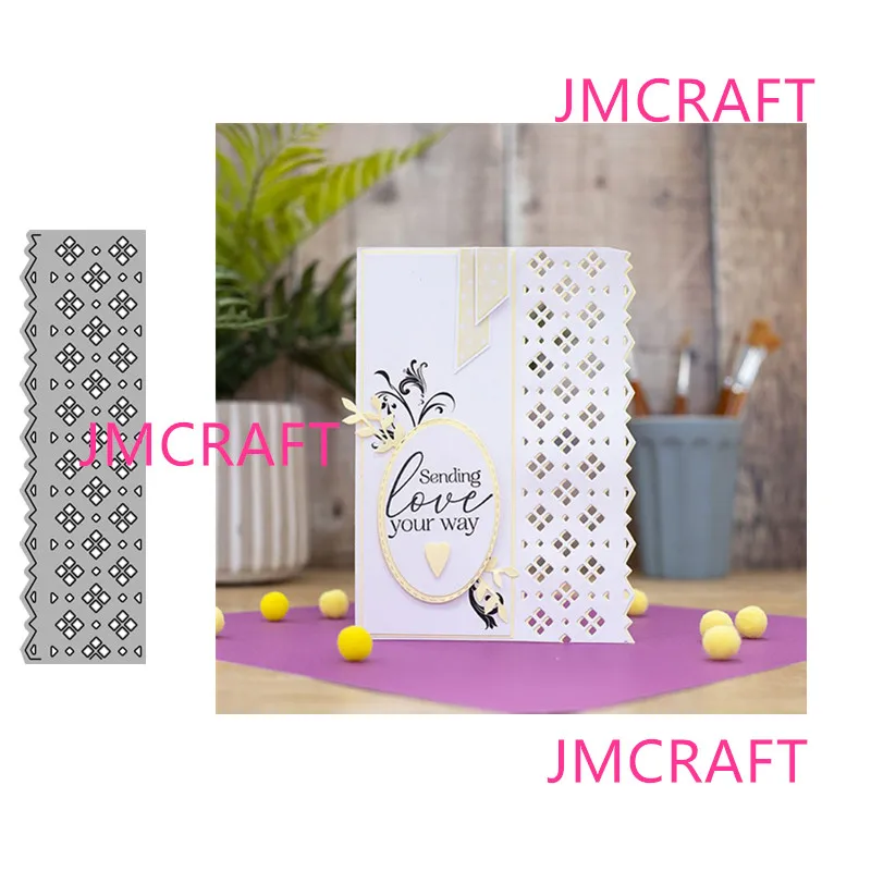 JMCRAFT 2022 New Beautiful Lace Strips #2 Metal Cutting Dies DIY Scrapbook Handmade Paper Craft Metal Steel Template Dies
JMCRAFT 2022 New Beautiful Lace Strips #2 Metal Cutting Dies DIY Scrapbook Handmade Paper Craft Metal Steel Template Dies
